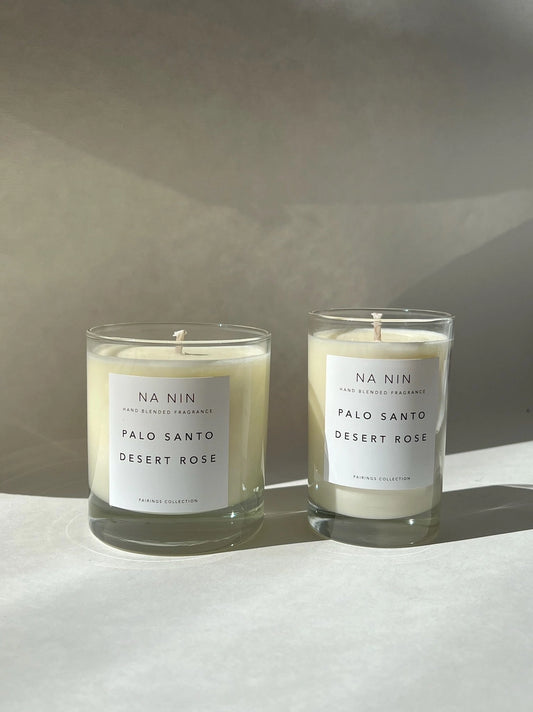 Palo Santo/Desert Rose Candle