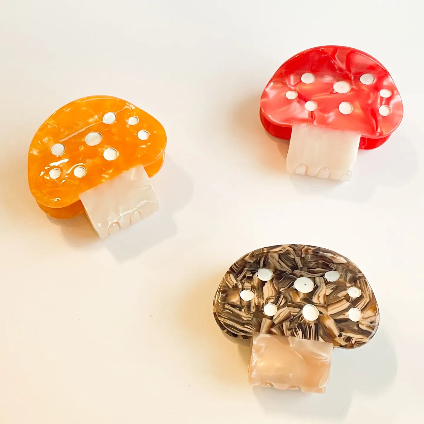 Mushroom Hair Clip