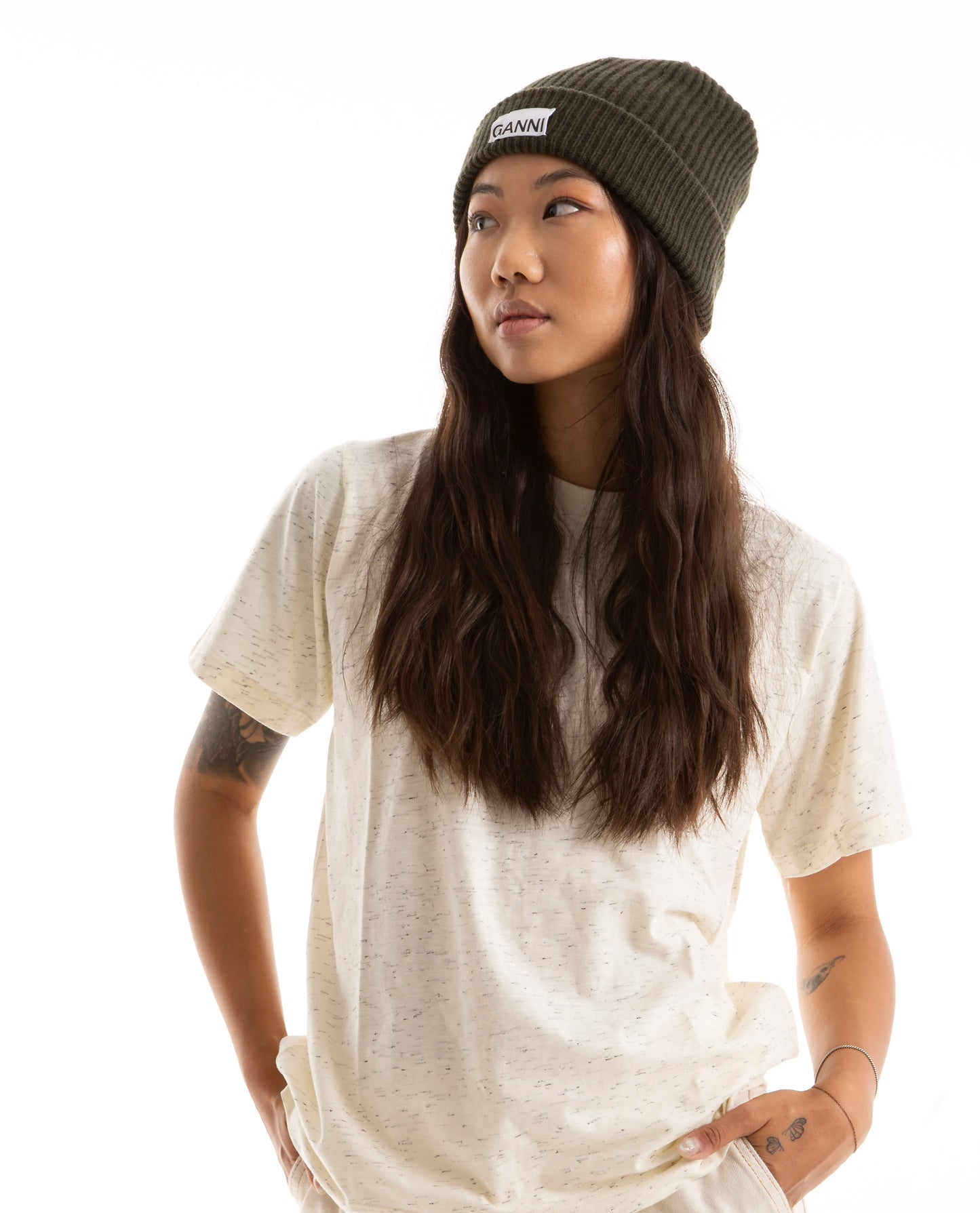 Ganni Knit Beanie
