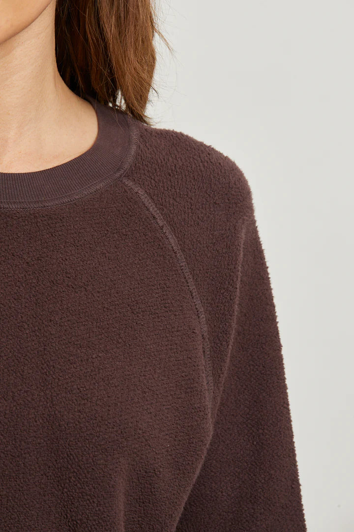 Ziggy Reverse Fleece Crew