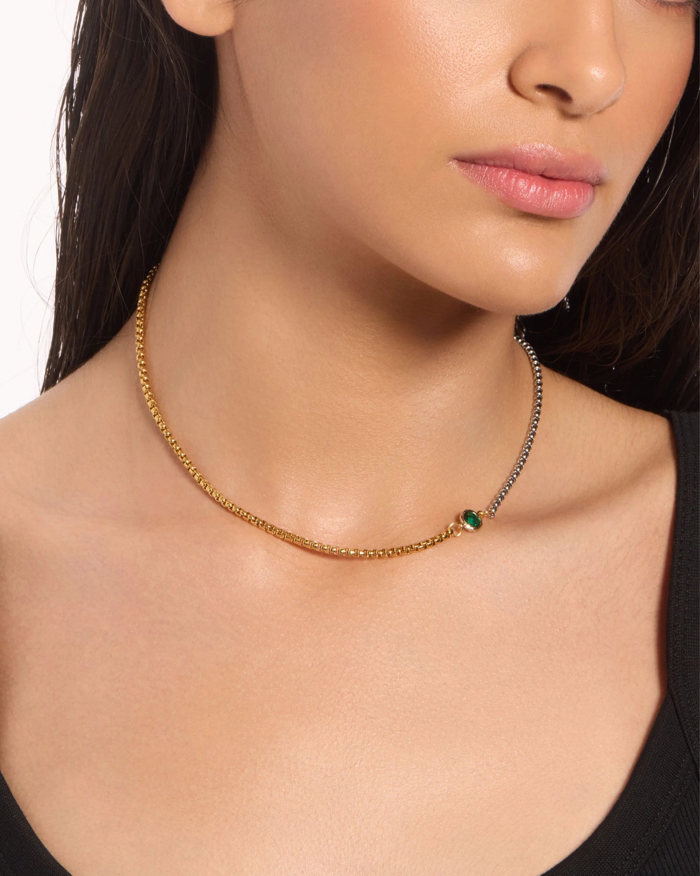 Emerald Point Necklace