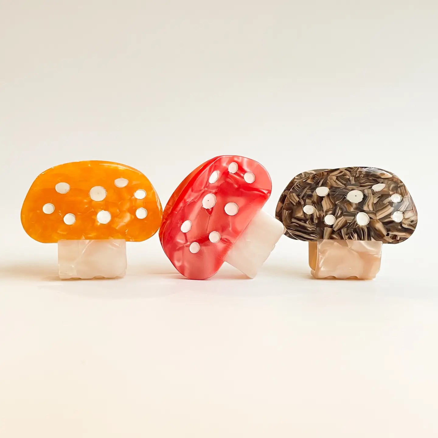 Mushroom Hair Clip