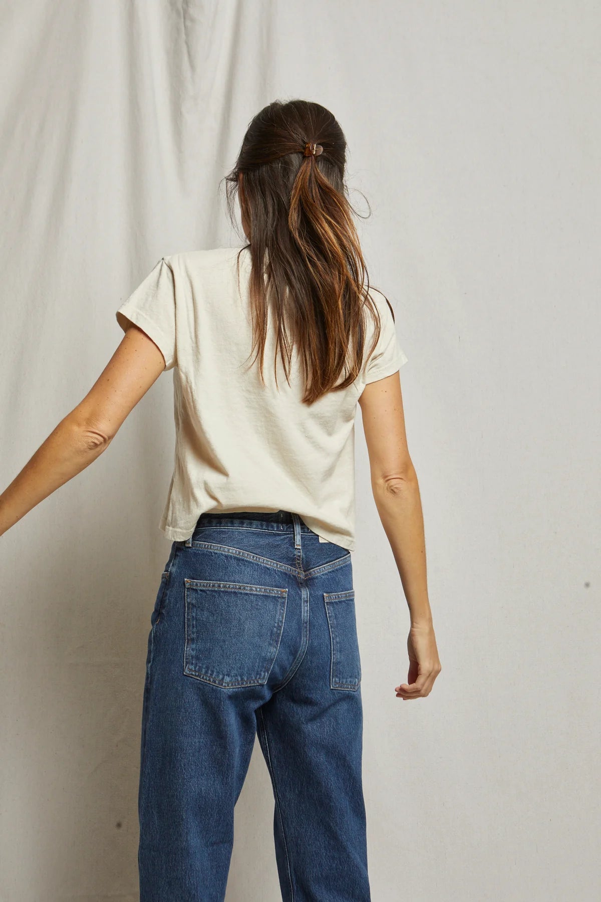 Alanis Recycled Cotton V-Neck