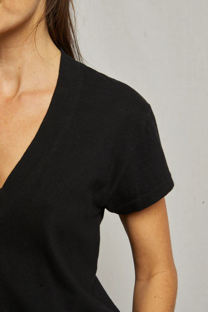 Alanis Recycled Cotton V-Neck