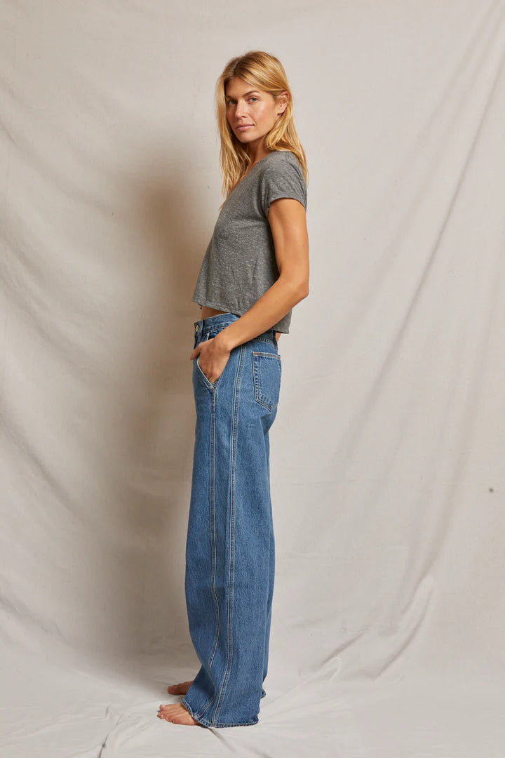 Alanis Recycled Cotton V-Neck