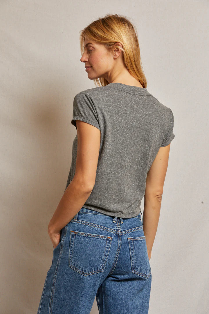 Alanis Recycled Cotton V-Neck