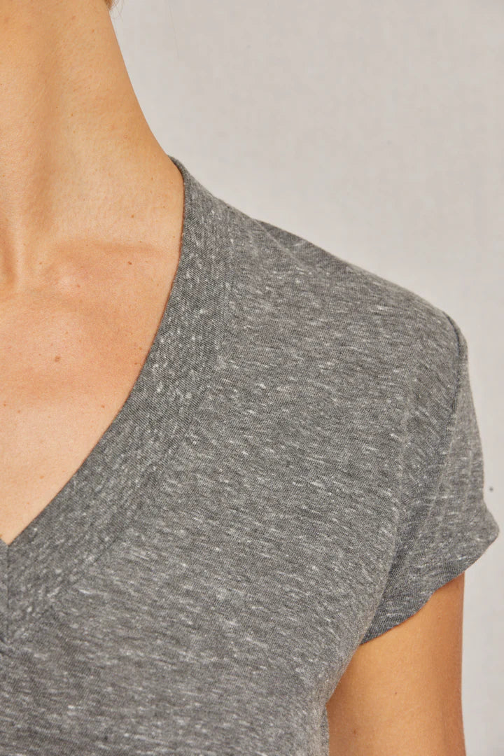 Alanis Recycled Cotton V-Neck
