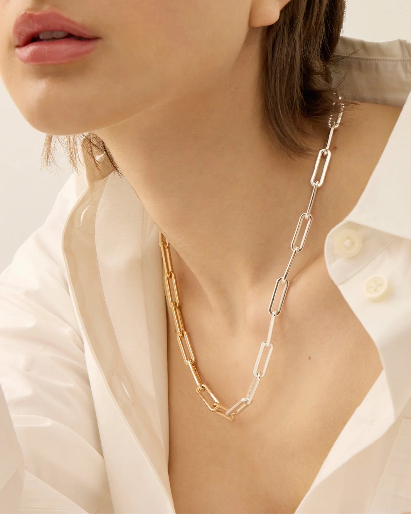 Andi Slim Chain Two-Tone