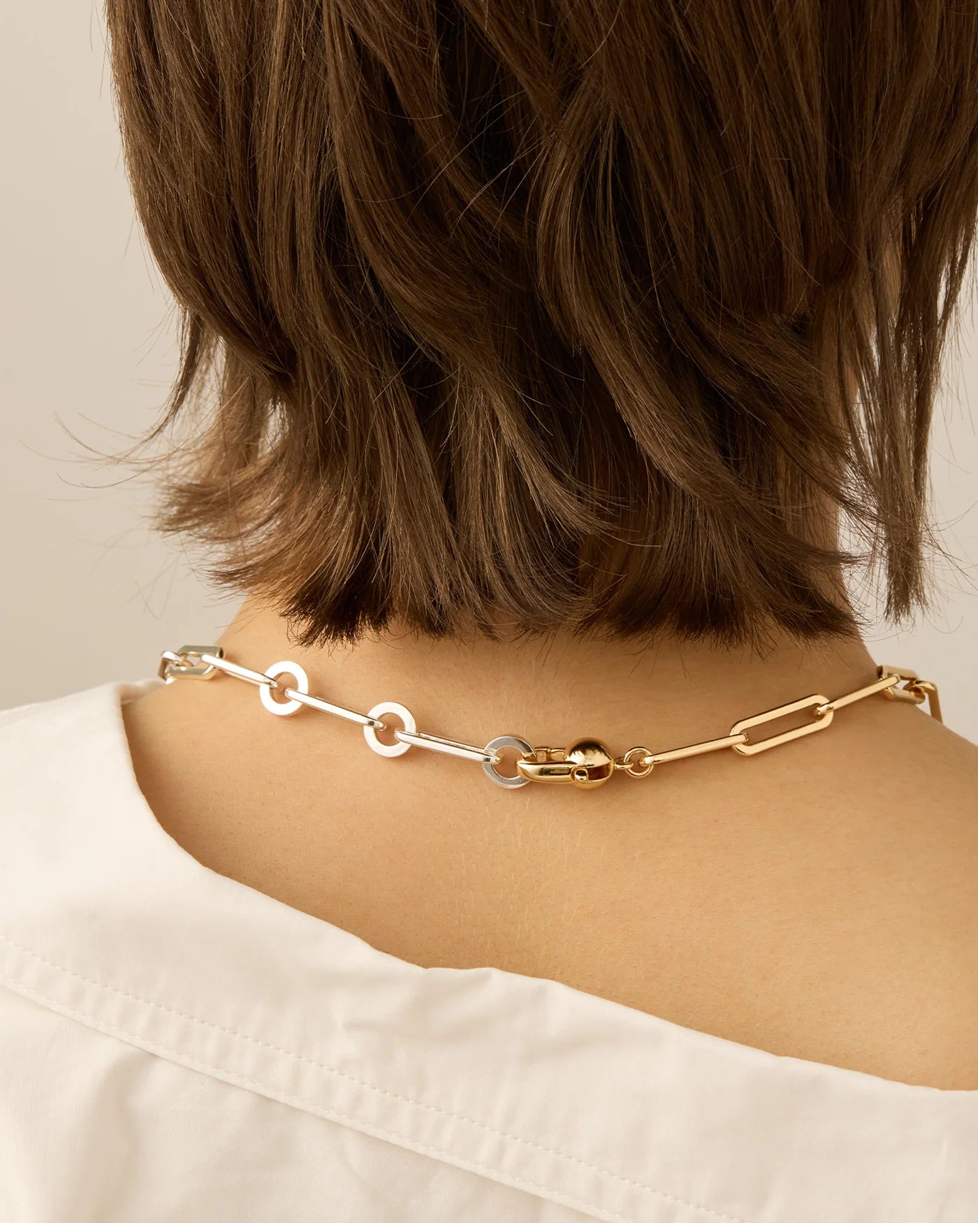 Andi Slim Chain Two-Tone