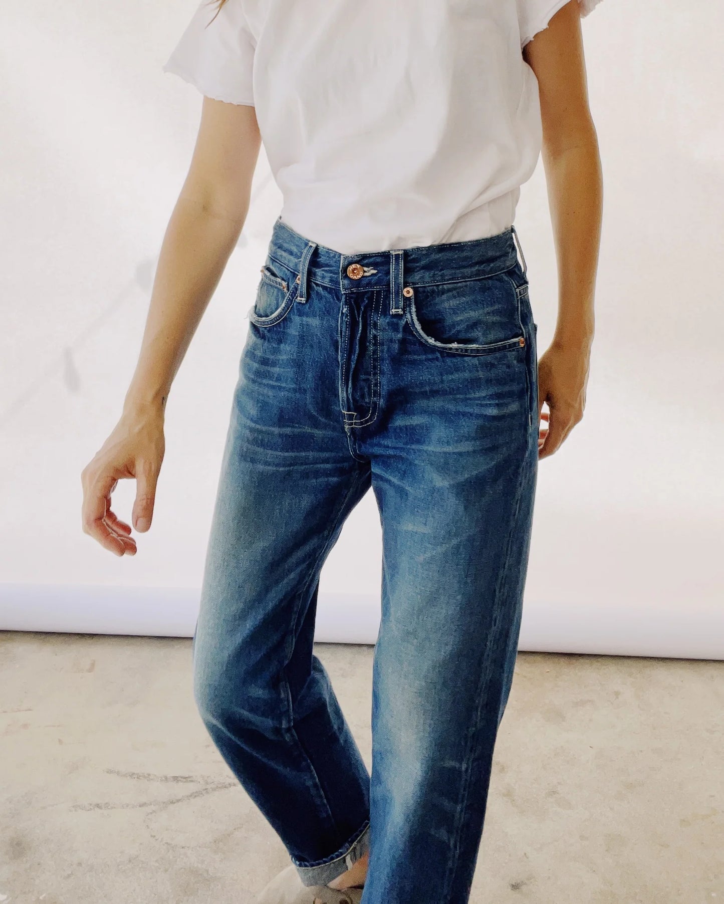 Loose Crop Jean