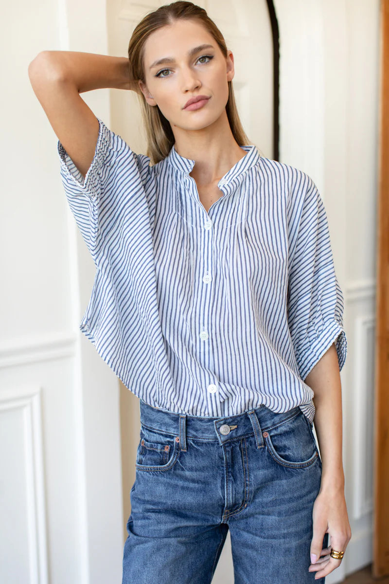 Mandarin Collar Shirt