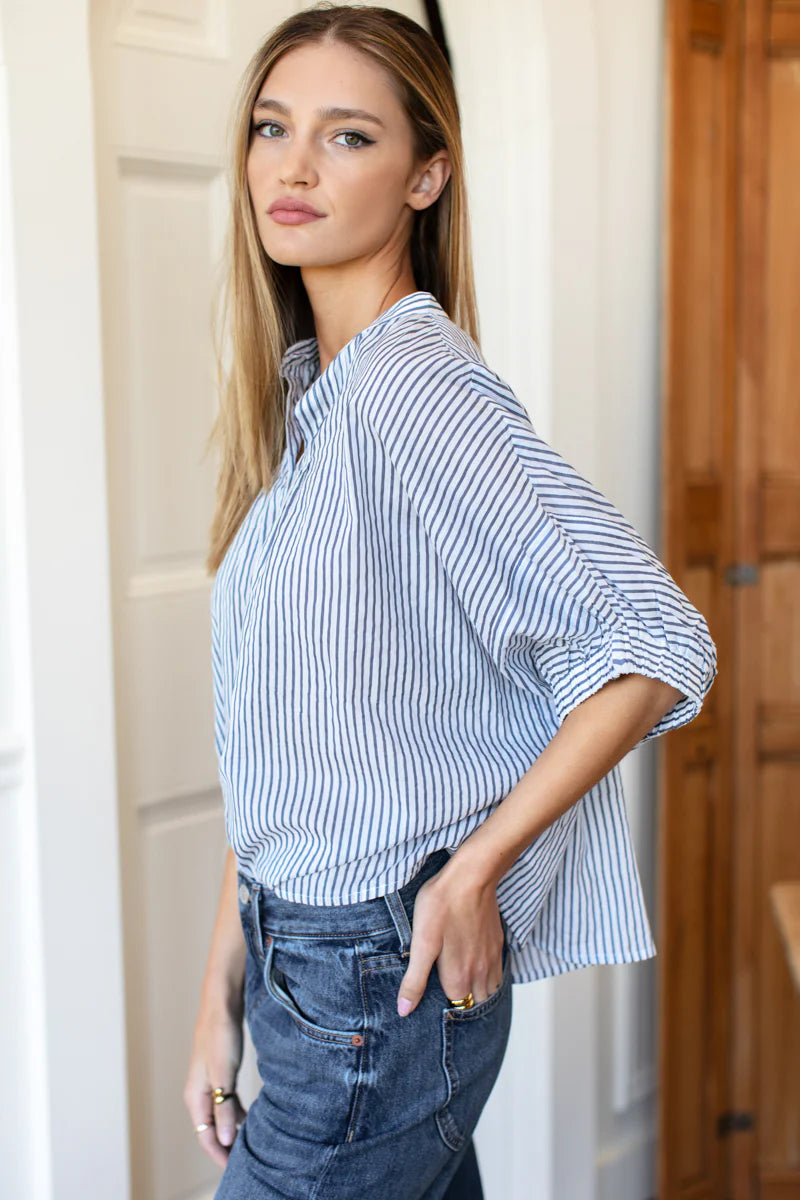 Mandarin Collar Shirt