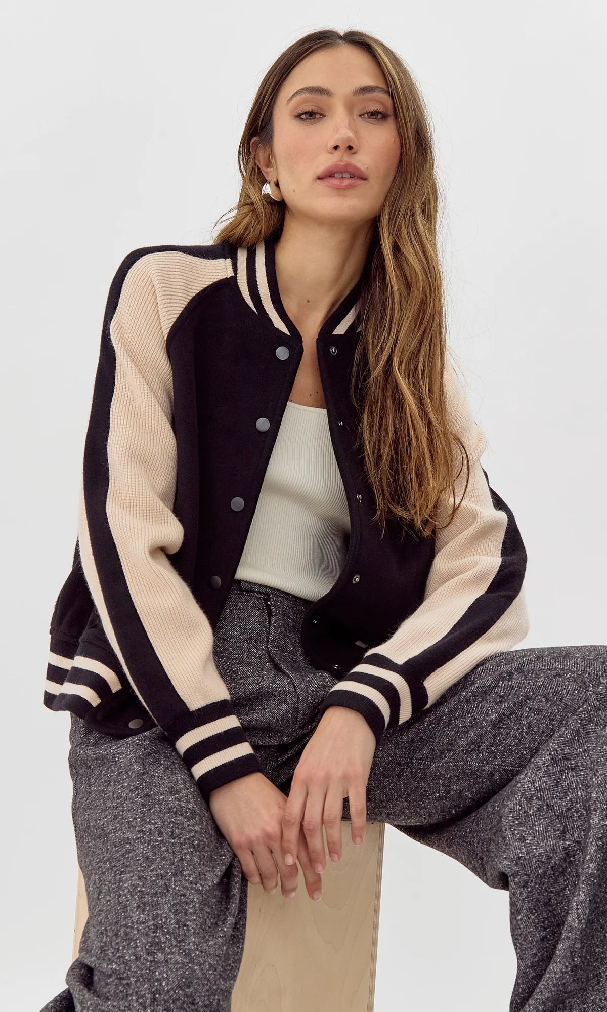 Palmer Knit Bomber