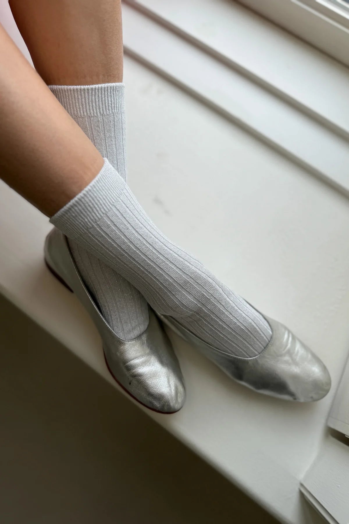 Her Socks Lurex