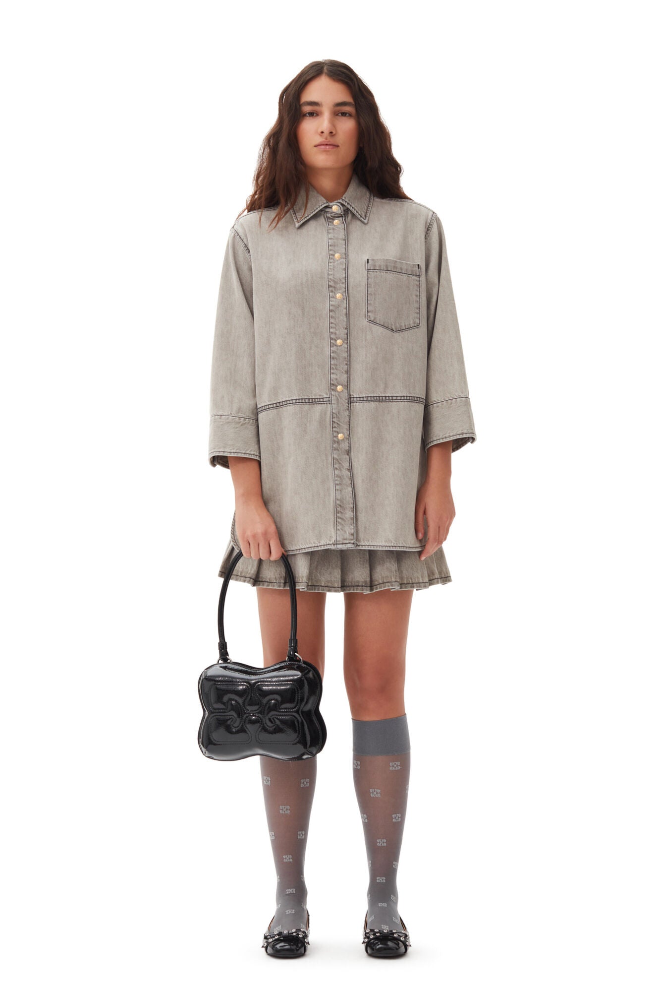 Future Denim Oversized Shirt