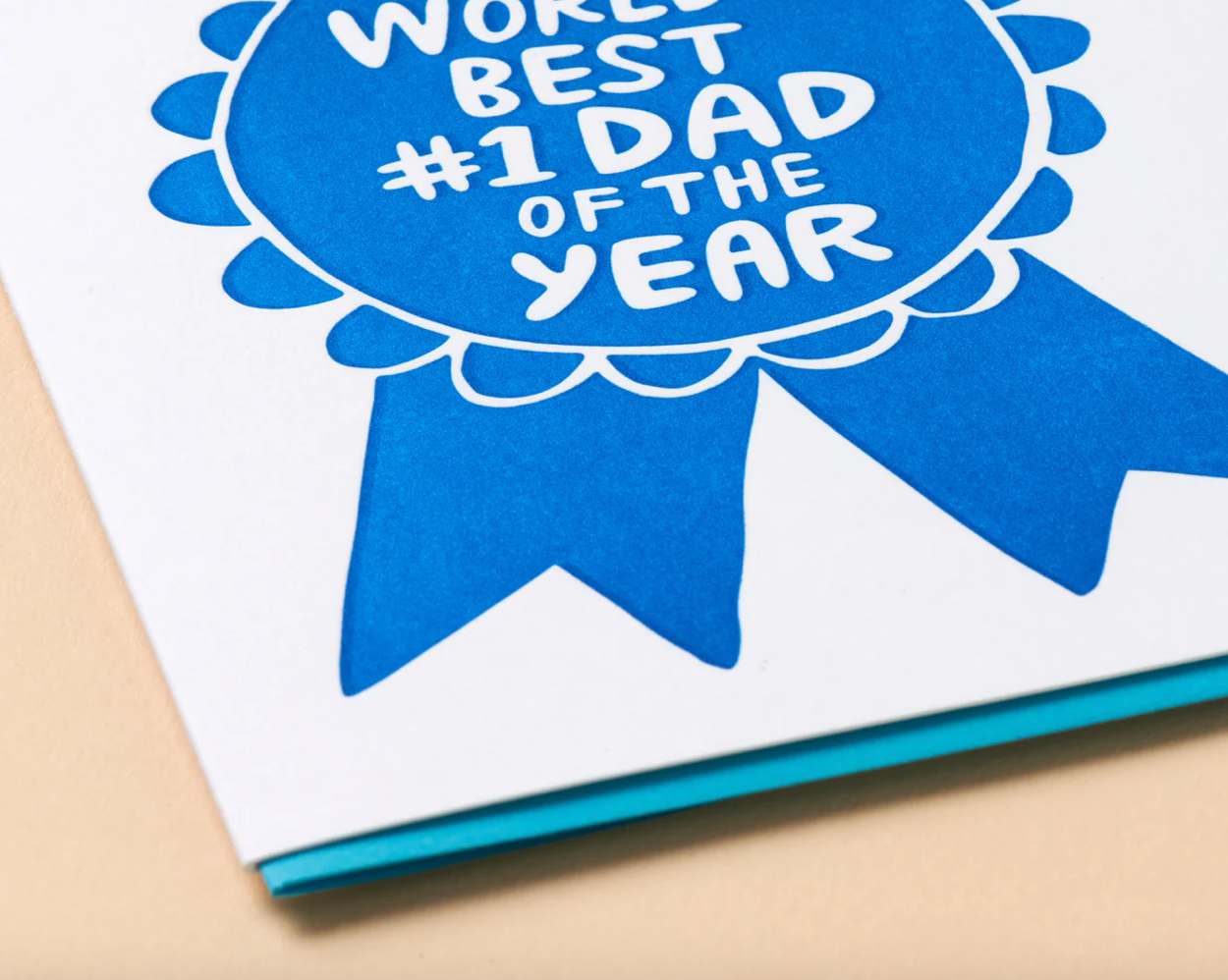 World's Best #1 Dad Card