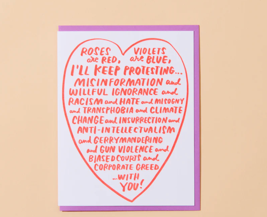 Roses Are Red Card