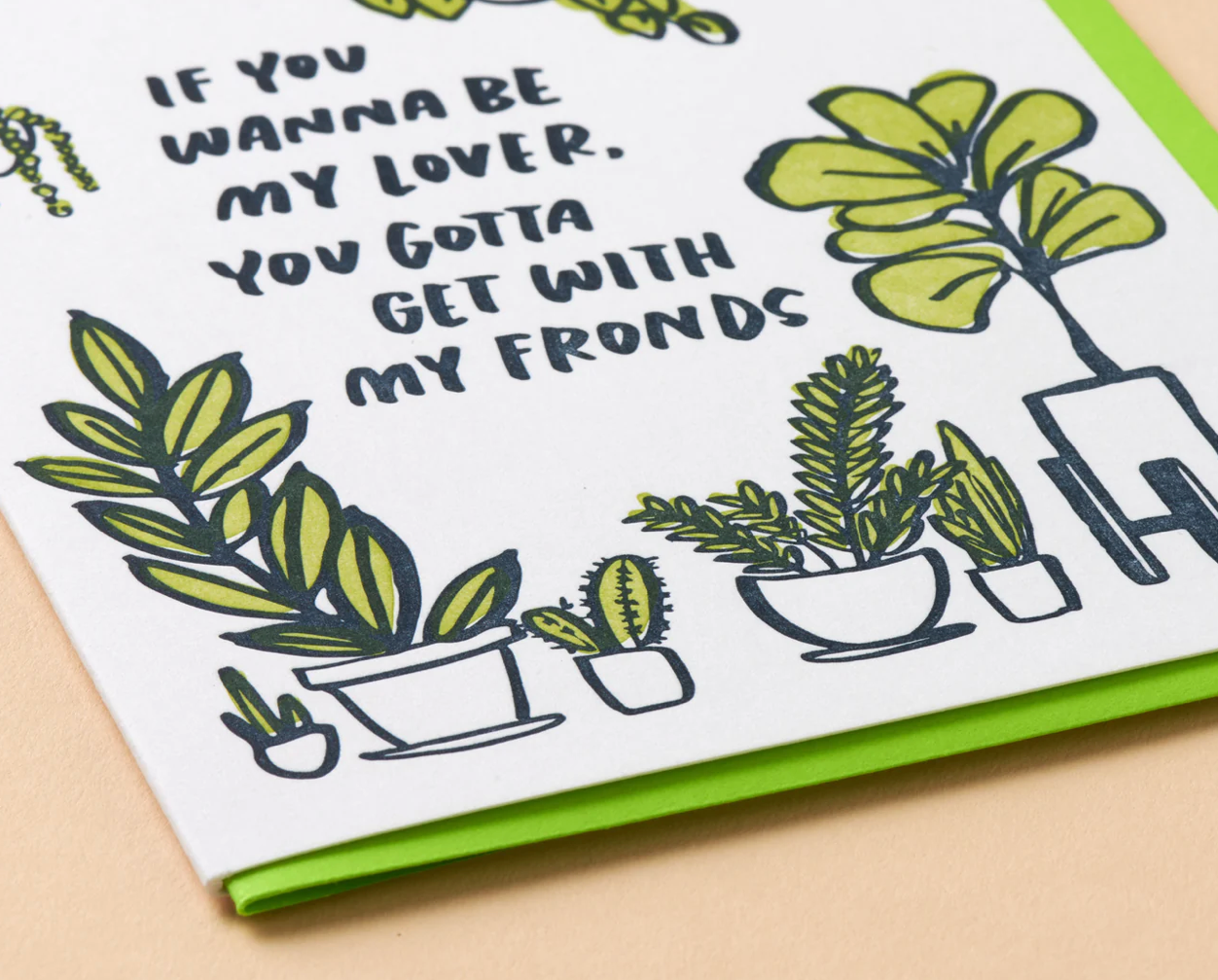 If You Wanna Be My Lover Card