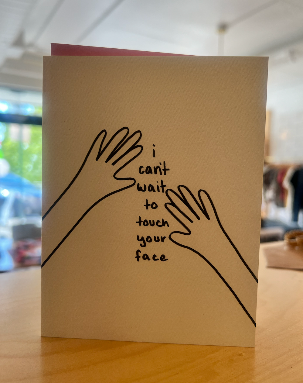 I Can't Wait Card
