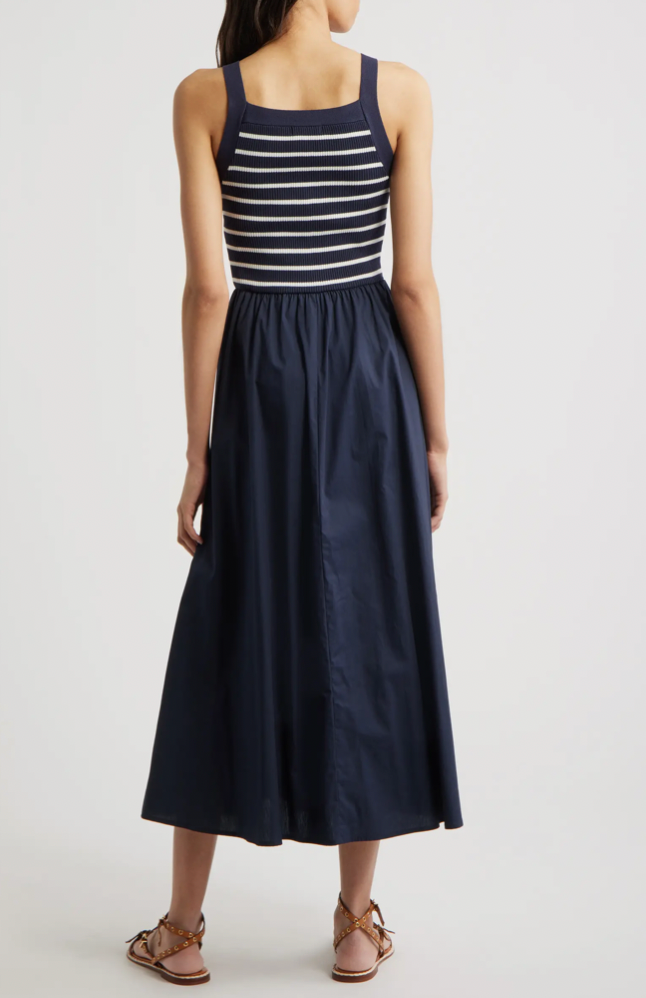 Stripe Bodice Dress