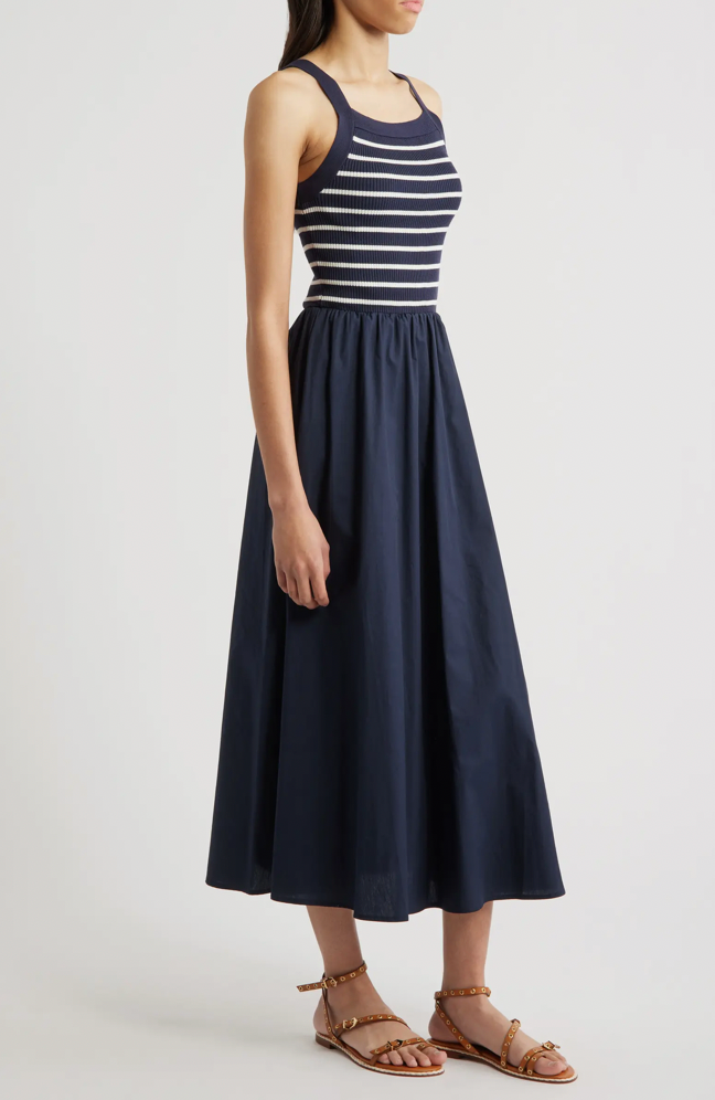 Stripe Bodice Dress