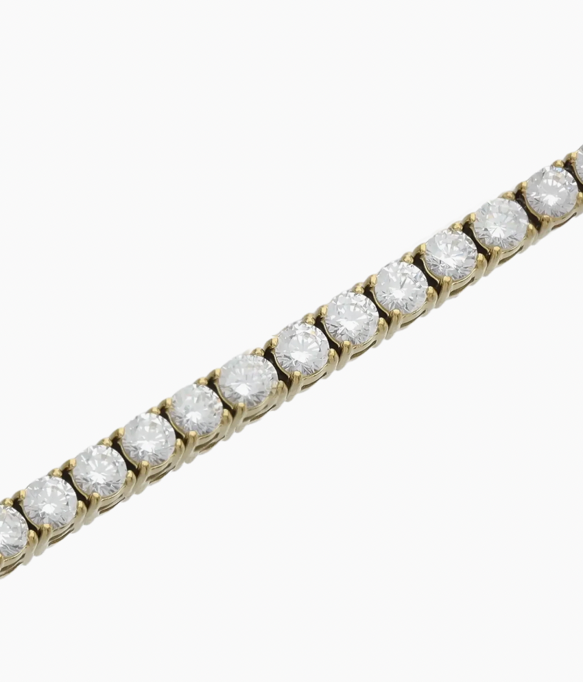 Round Cut Tennis Bracelet