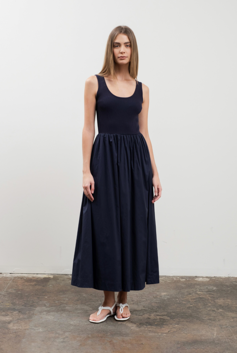 Sweater Top Midi Dress