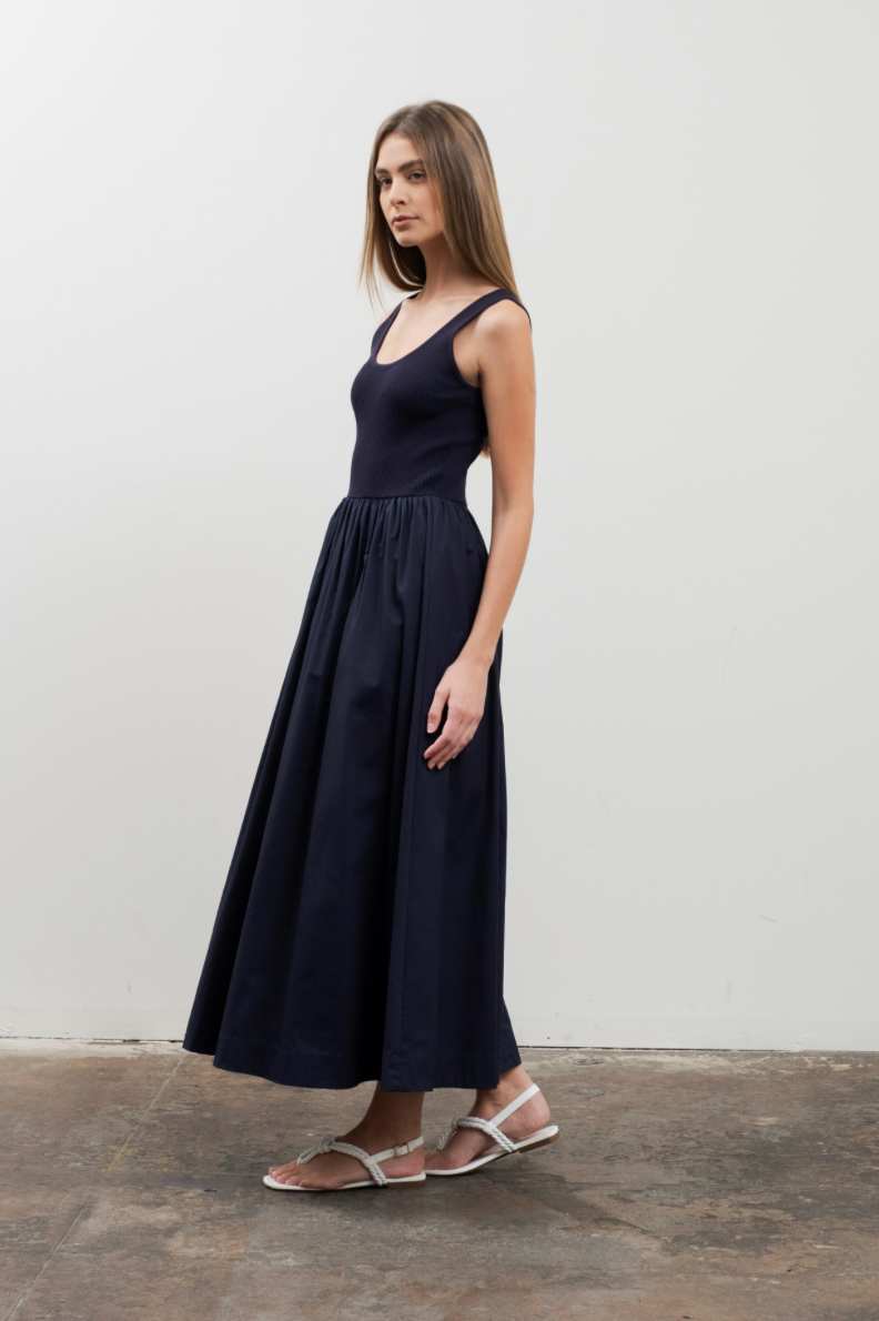 Sweater Top Midi Dress