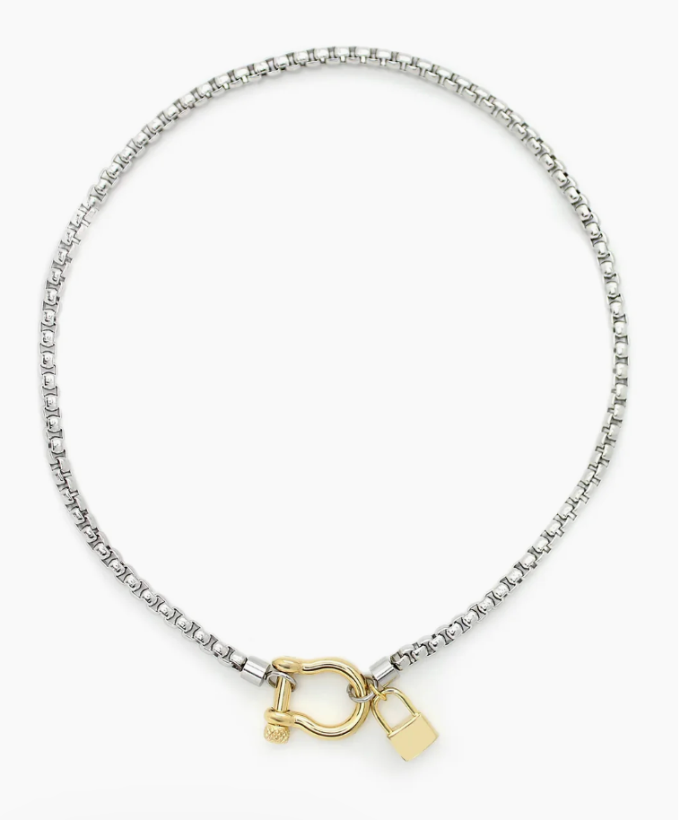 Herradura Lock Single Chain Necklace