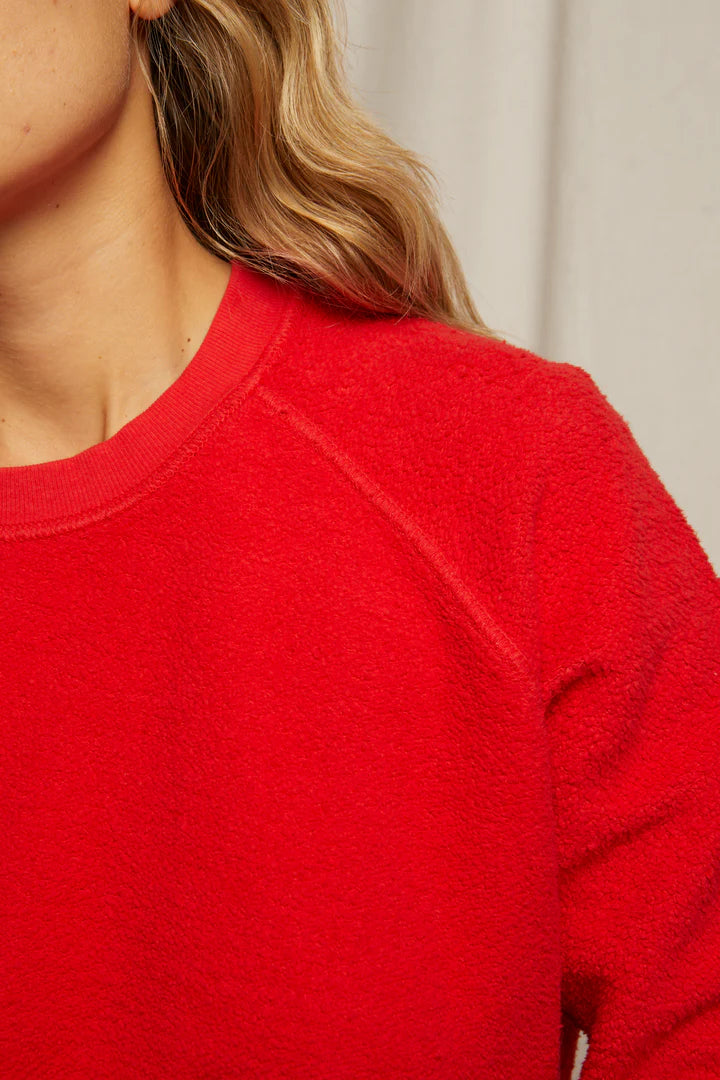Ziggy Reverse Fleece Crew