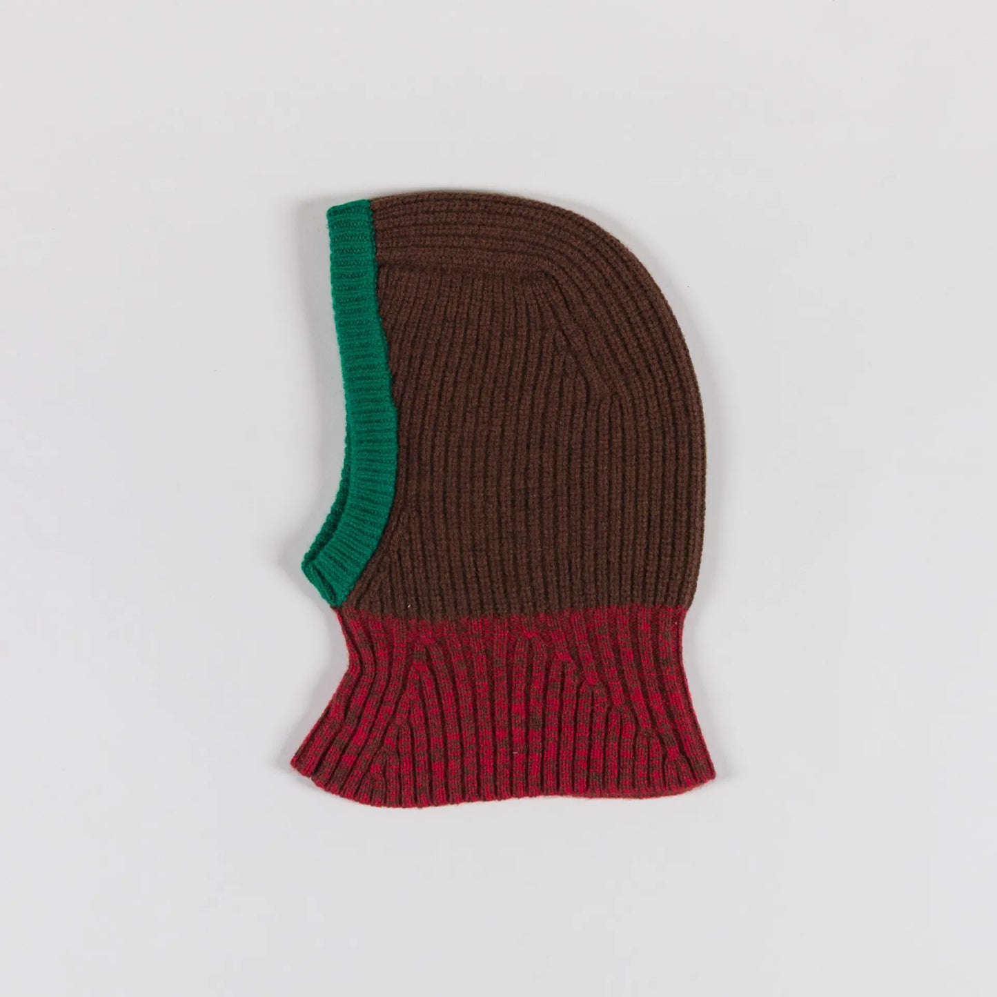 Color Block Merino Wool Balaclava