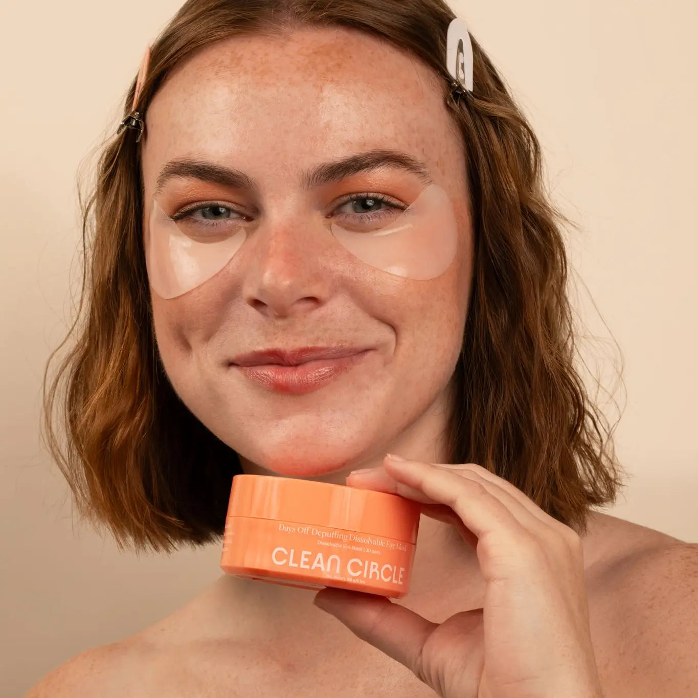 Dissolvable Depuffing Eye Mask