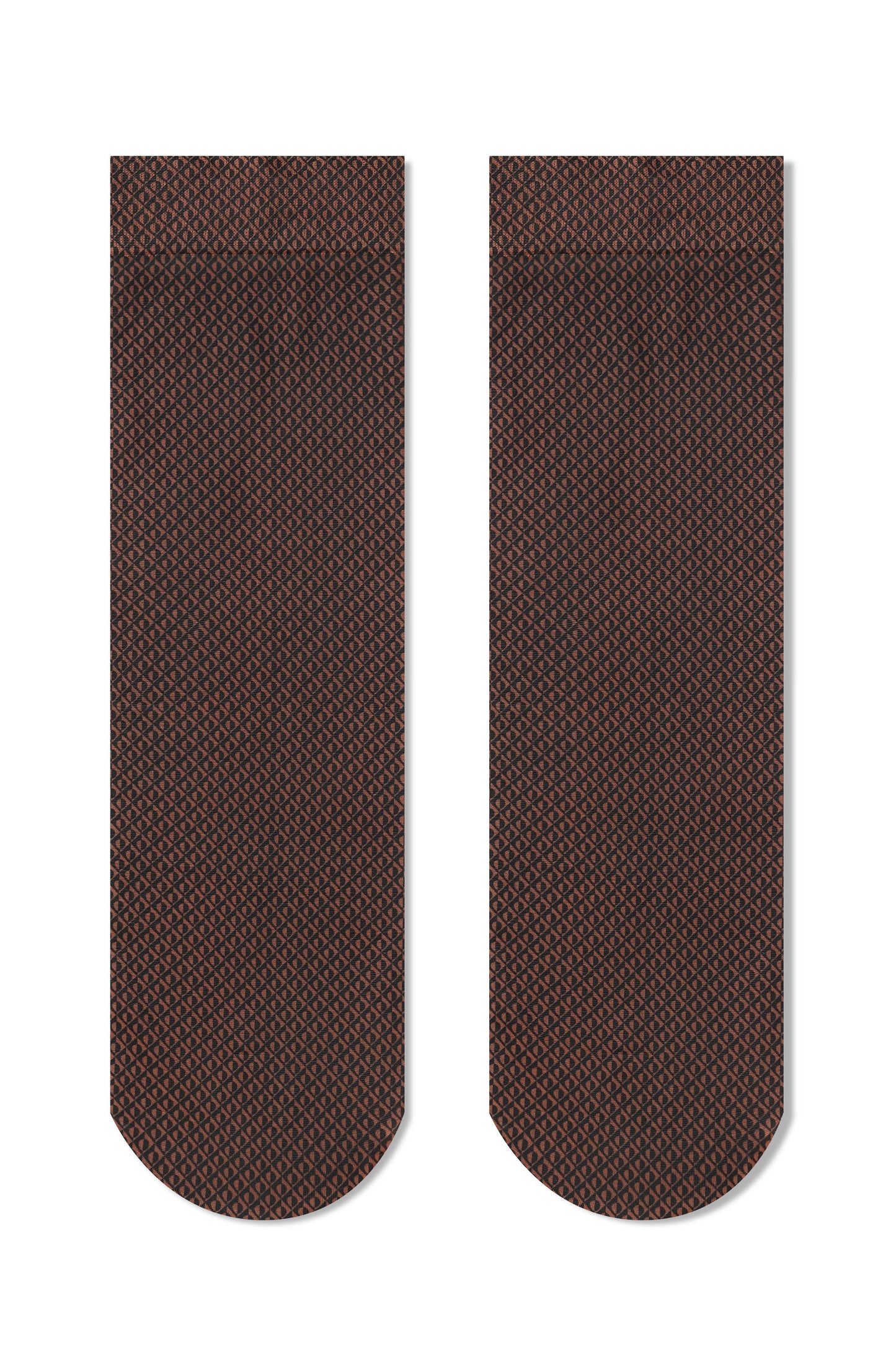 Ollie Patterned Nylon Ankle Sock