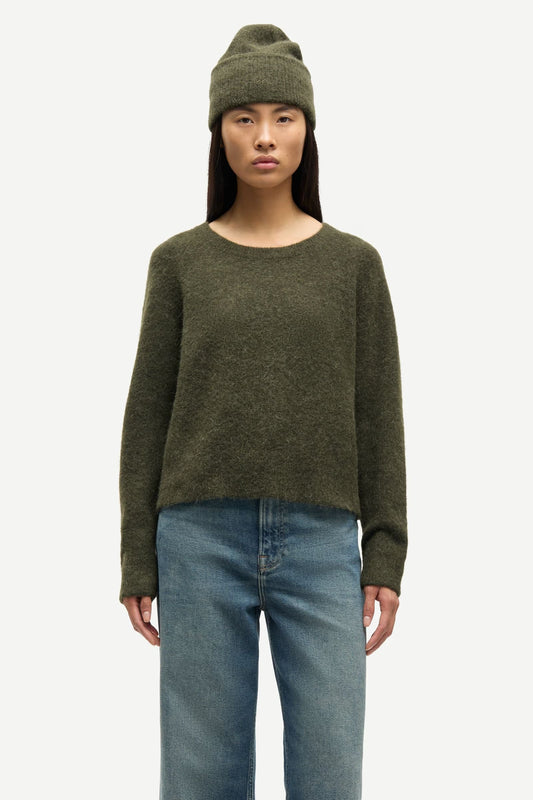Nor O-Neck Short Sweater