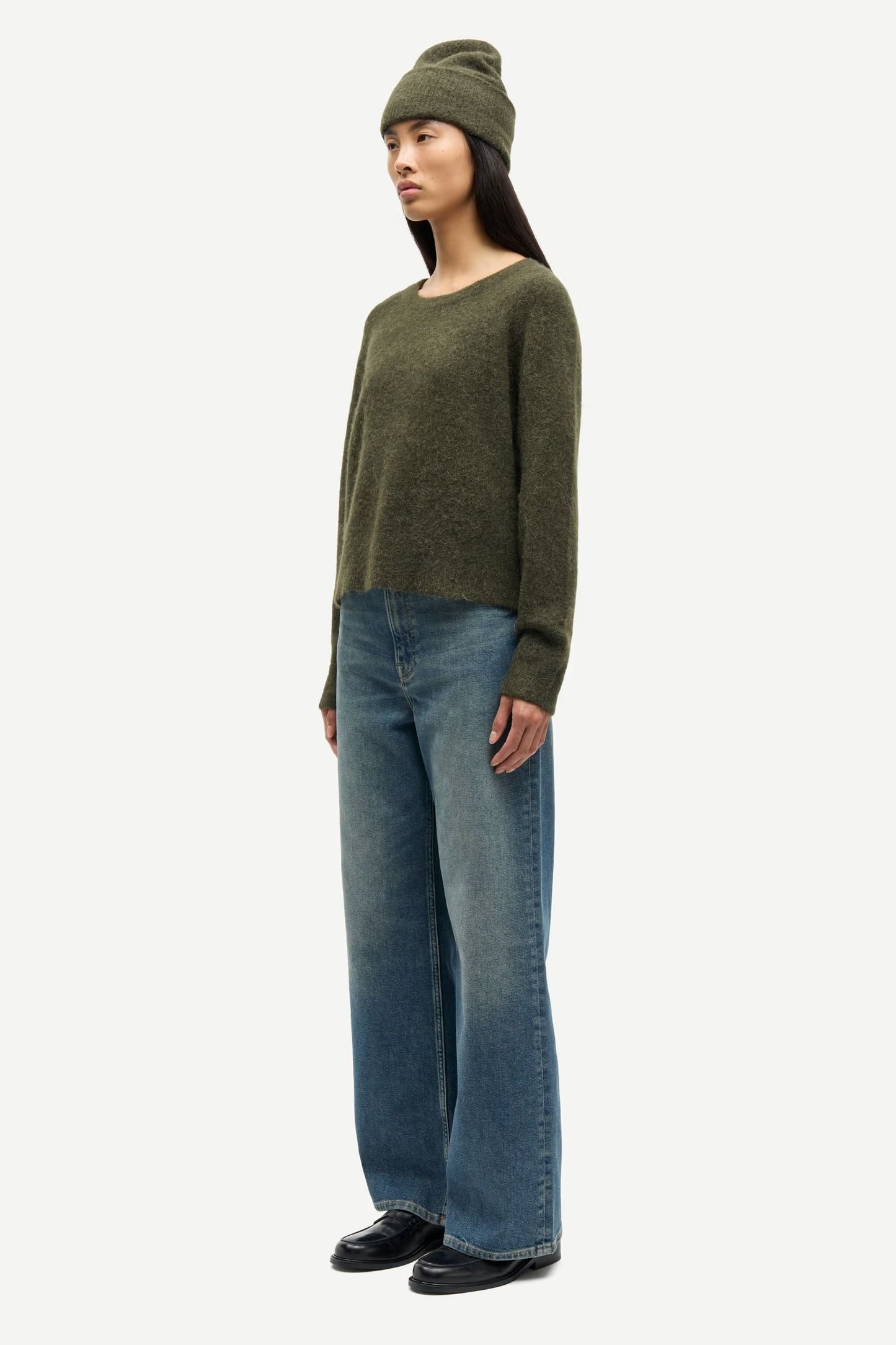 Nor O-Neck Short Sweater