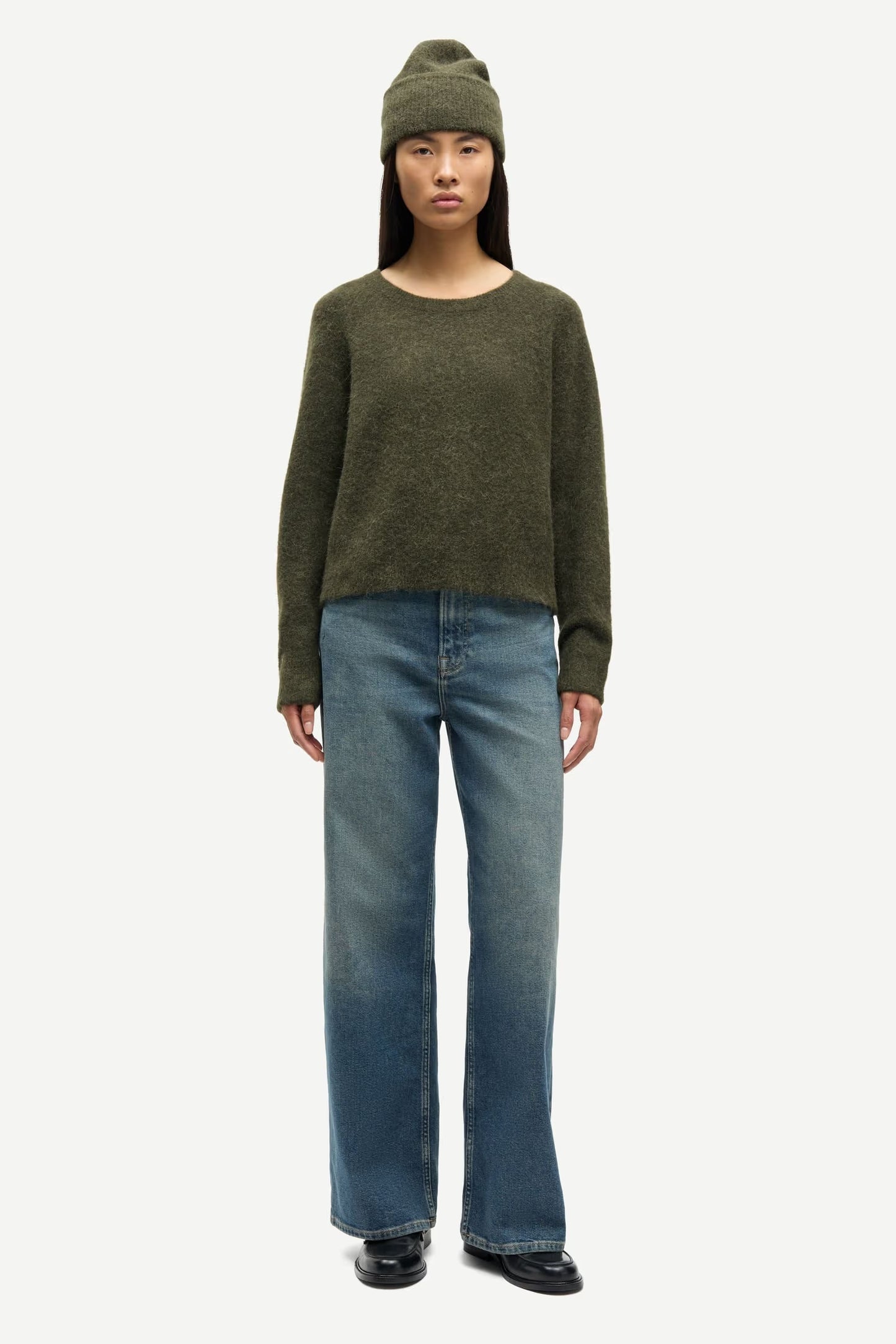 Nor O-Neck Short Sweater