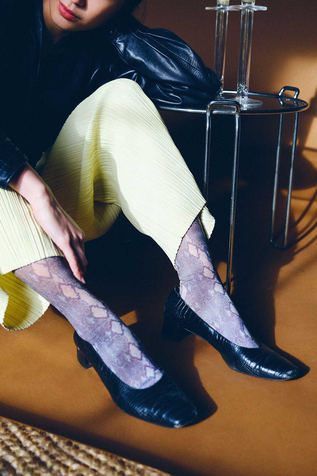 Wild Nylon Ankle Sock