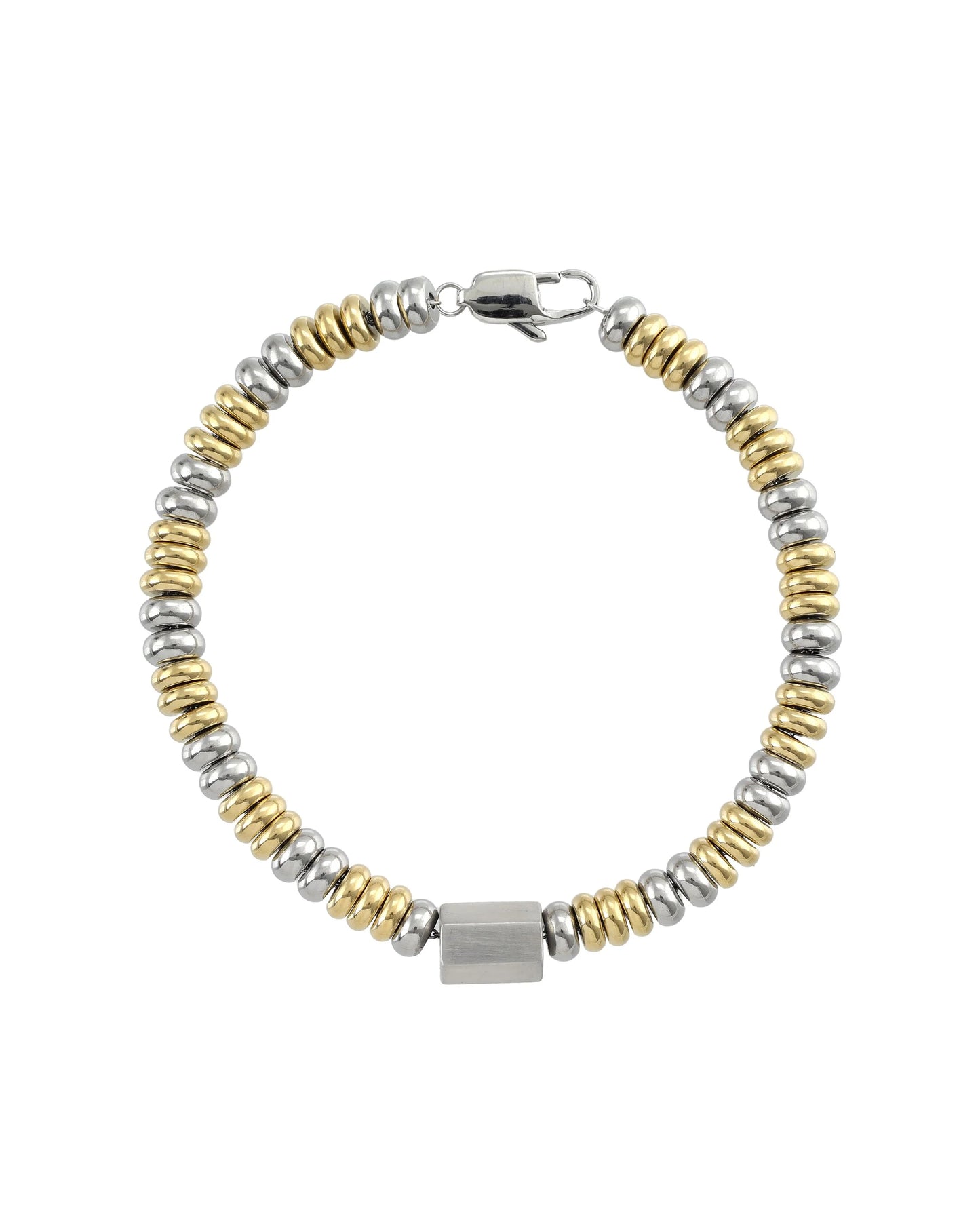 Two-tone Bead Bracelet