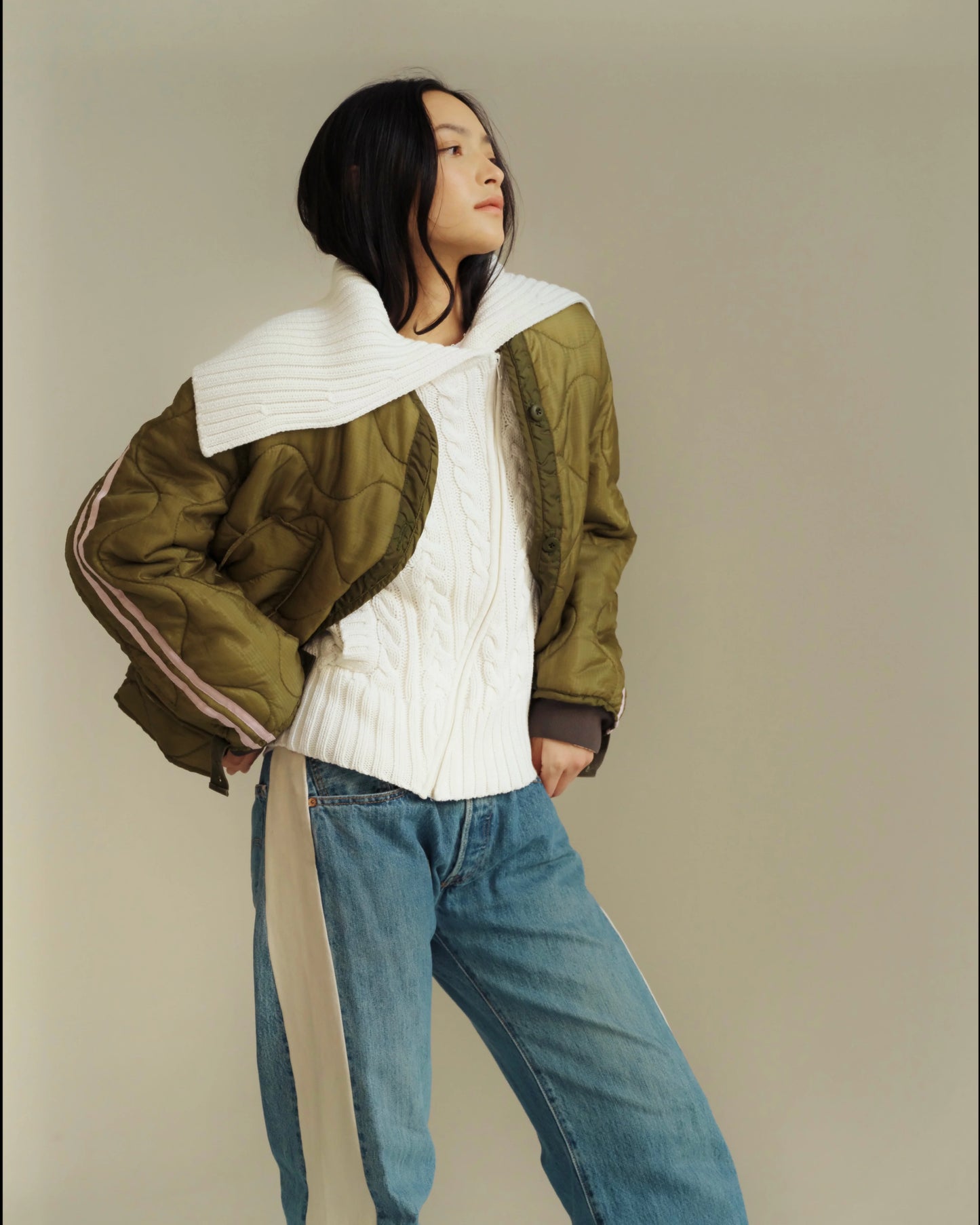 Military Liner Track Jacket