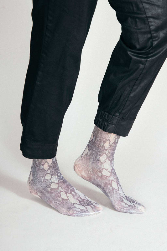 Wild Nylon Ankle Sock