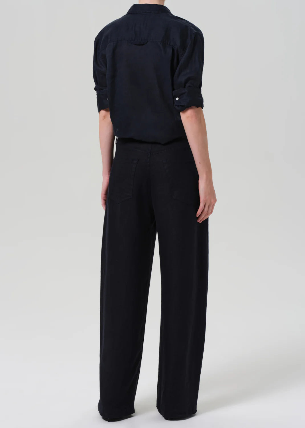 Brynn Linen Drawstring Trousers