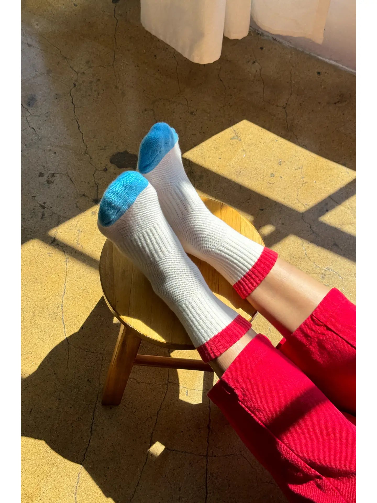 Color Block Girlfriend Socks