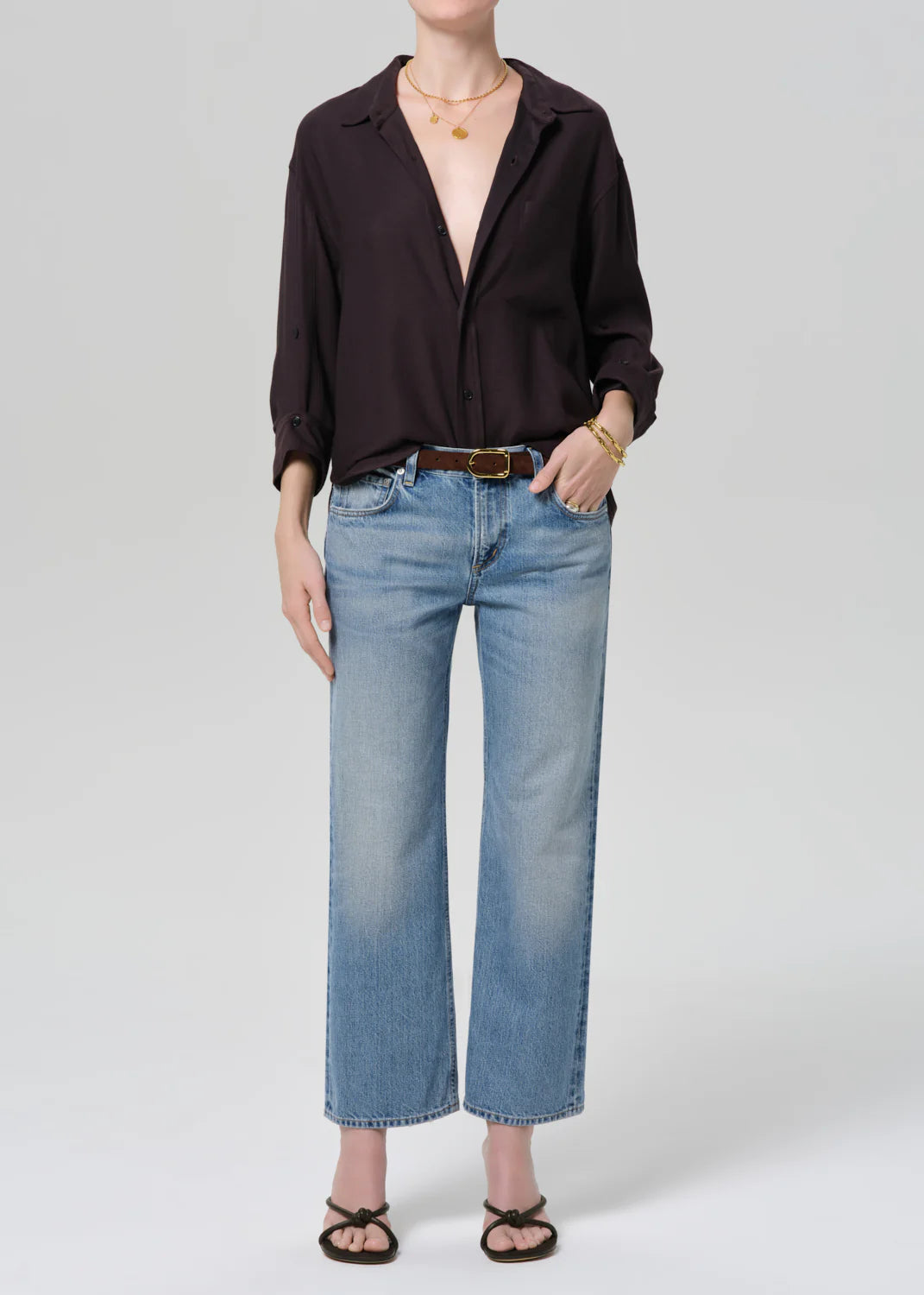 Faye Vintage Straight Jeans