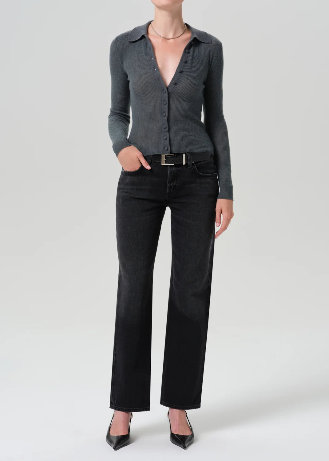 Faye Vintage Straight Denim