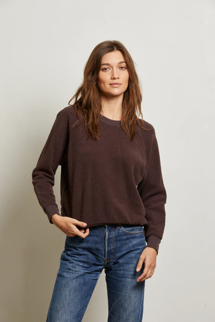 Ziggy Reverse Fleece Crew