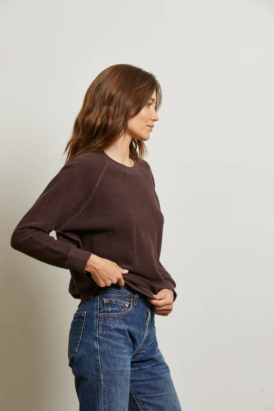 Ziggy Reverse Fleece Crew