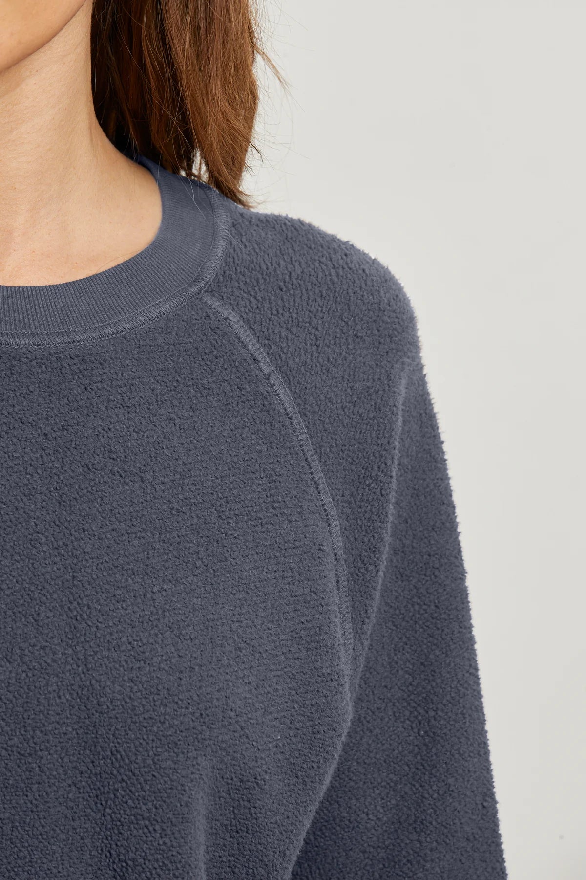 Ziggy Reverse Fleece Crew