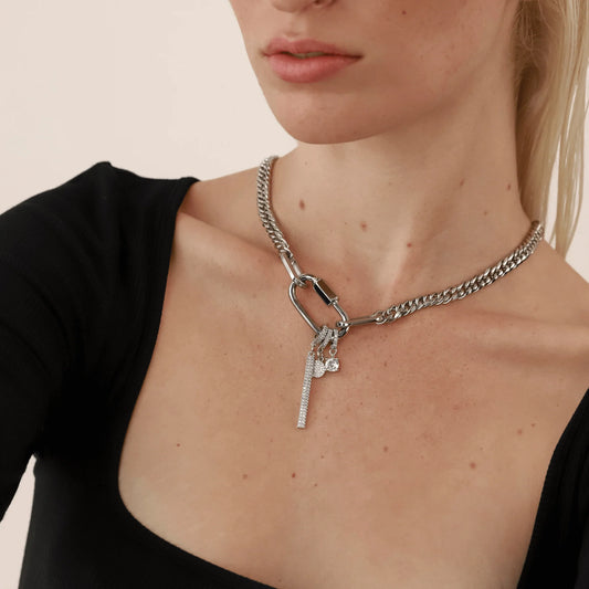 Anne Clip On Shine Necklace