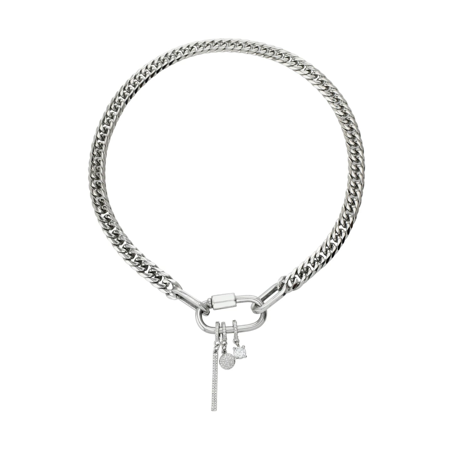 Anne Clip On Shine Necklace