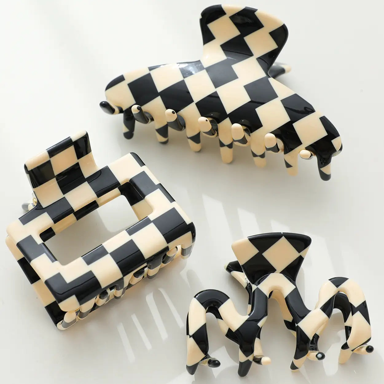 Checkmate Hair Clip